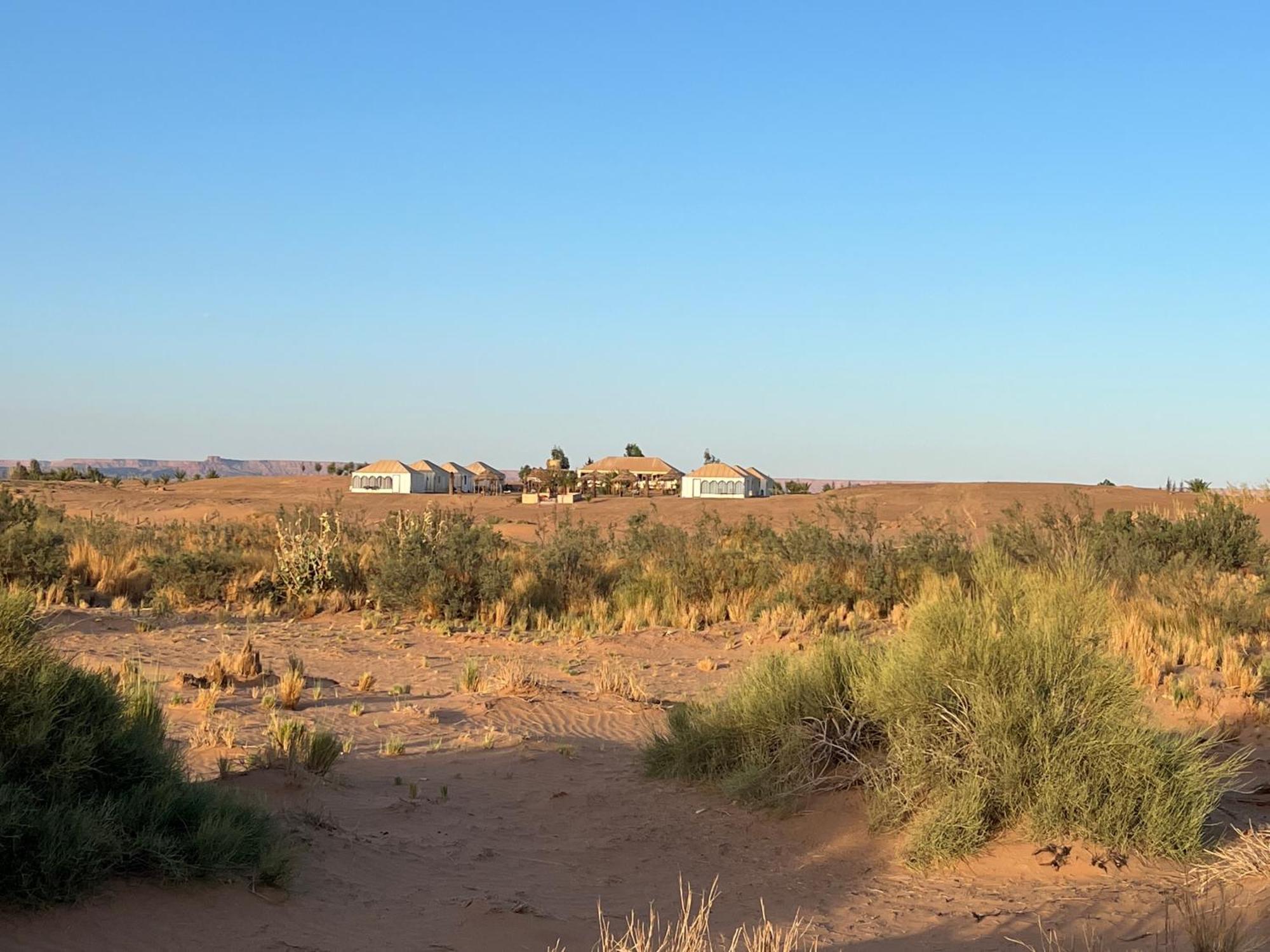 Amskou Luxury Desert Camp Merzouga Eksteriør billede