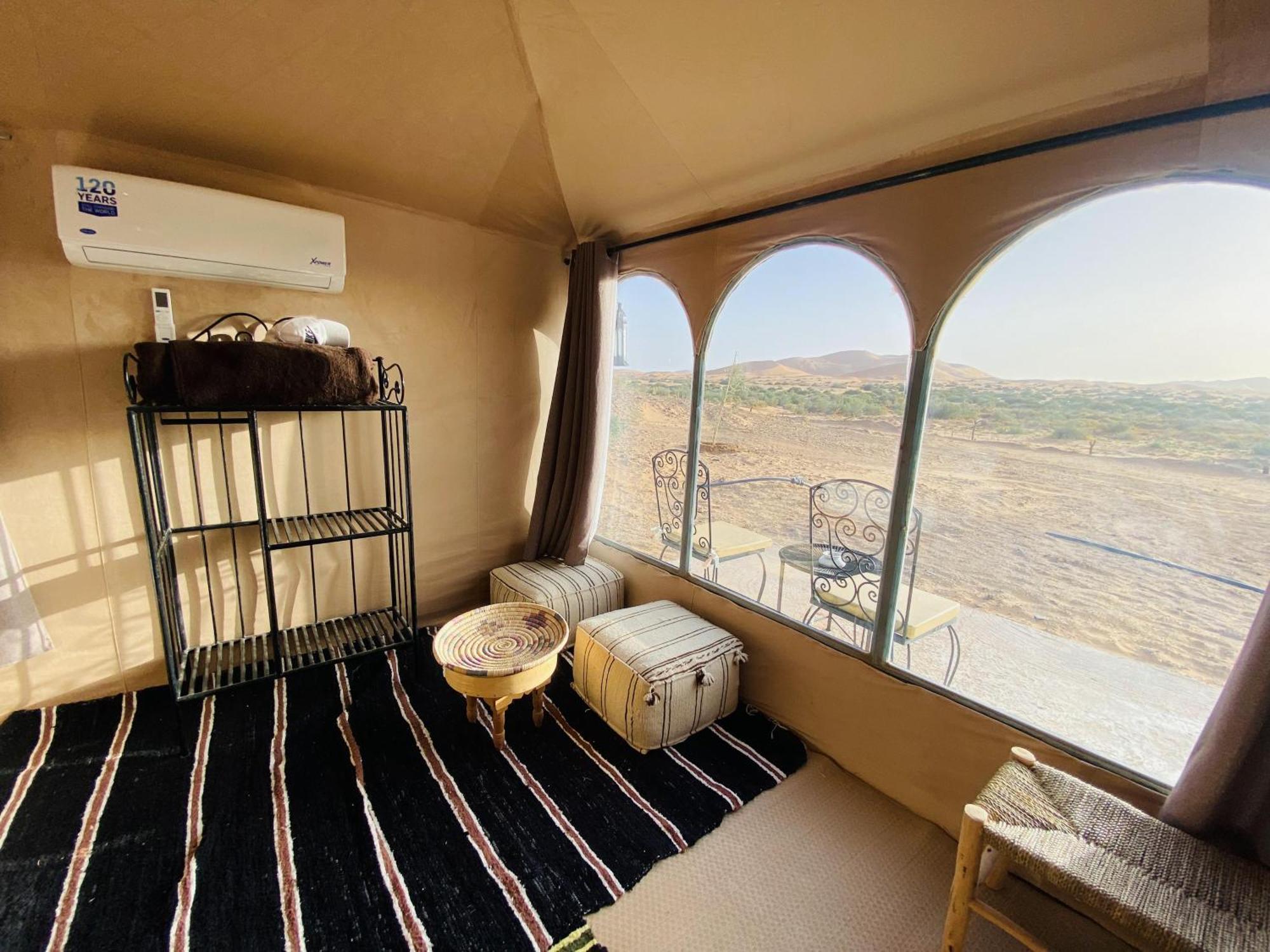 Amskou Luxury Desert Camp Merzouga Eksteriør billede