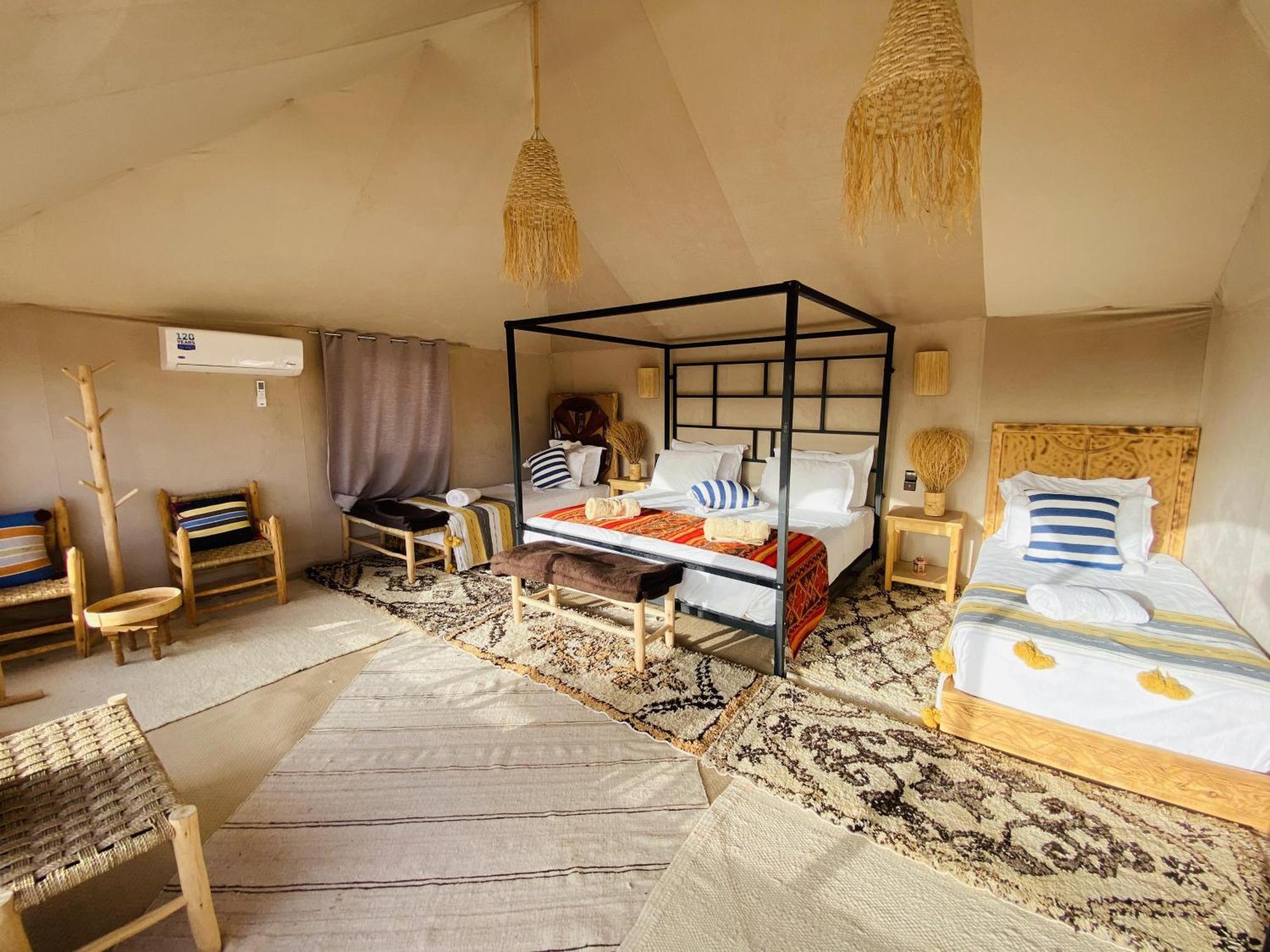 Amskou Luxury Desert Camp Merzouga Eksteriør billede