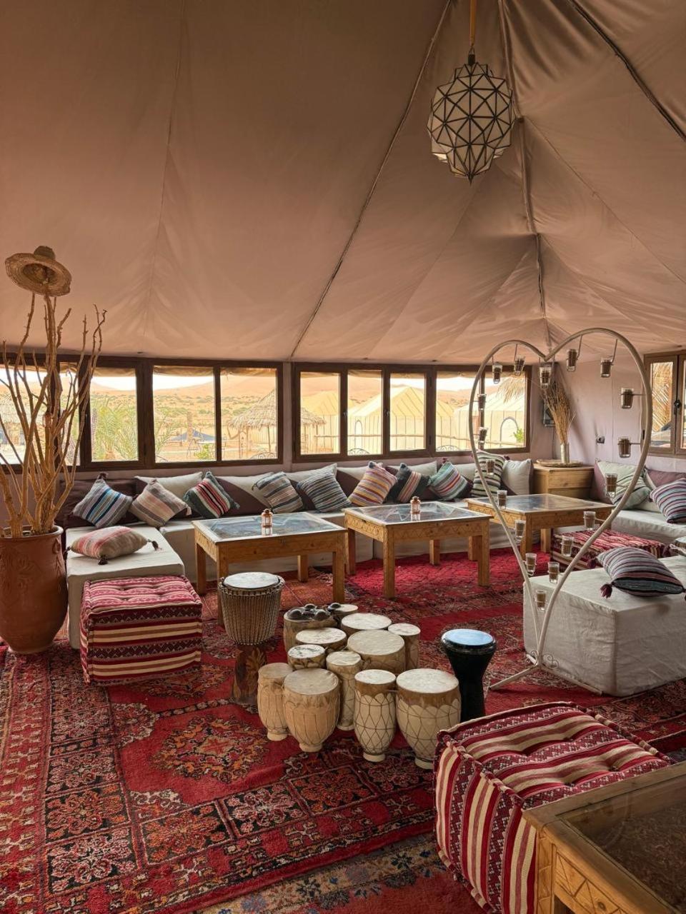 Amskou Luxury Desert Camp Merzouga Eksteriør billede